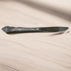 Precious Rose Butter Knife Stanley Roberts Rogers Co Stainless 1970s Korea